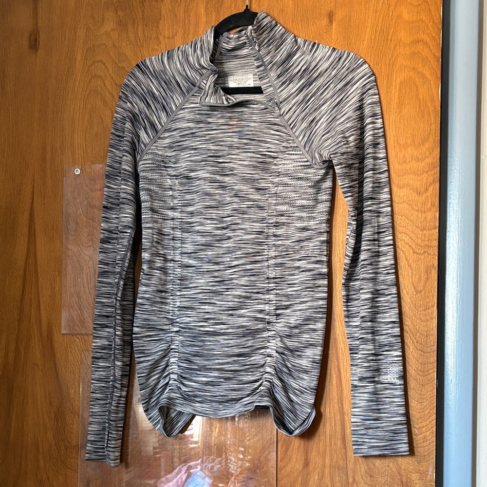 Athleta Women’s Fastest Track Half Zip Activewear Long Sleeve Top